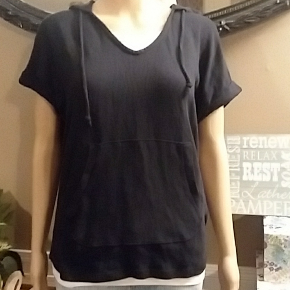 Navy blue "Banana Republic" sweater shirt